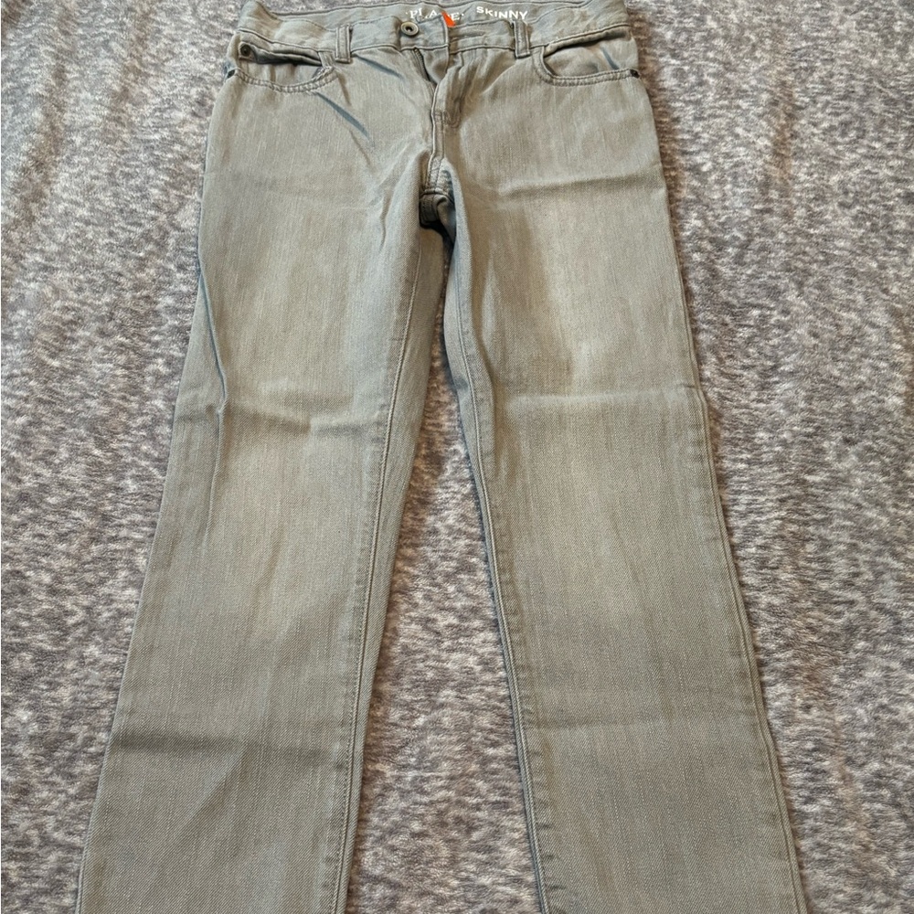 NEW (w/o tag) The Children's Place Gray Jeans Straight-Leg (Skinny Fit)
